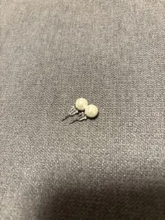 【新品未使用】パール　ピアス　8mm 貝パール　真珠　冠婚葬祭