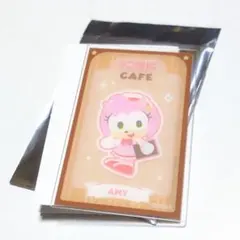 アクリルカード　エミー　ソニック・ザ・ヘッジホッグ　ソニックカフェ　新品　カード