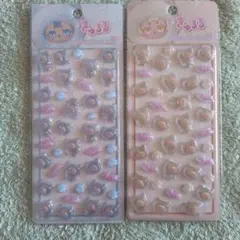 きゅるるぷくぷくキャンディ キャラクターシール 2シートセット