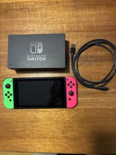 Nintendo Switch 本体 グリーン/ピンク