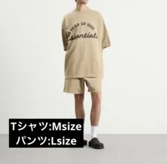 【値段交渉OK】FEAR OF GOD ESSENTIALS セットアップのサムネイル