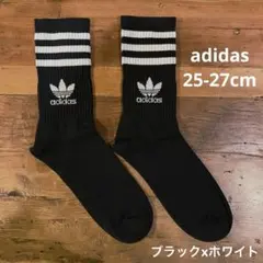 新品 アディダス ミッドクルー ソックス 1足 Mサイズ 25-27cm