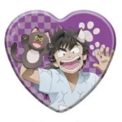 浜守一郎 ナンジャタウン ハート缶バッジコレクション 猫型購入特典カード セット