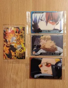 僕のヒーローアカデミア ウエハース4 カード 4枚セット ヒロアカ