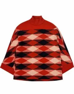 極美品/23AW】エルメス カシミヤ100% タータンチェック セーター 36 