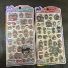 モンチッチ うるちゅるポップ シール 2枚セット