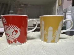 ムーミンマグカップ2種