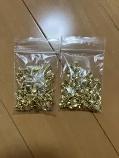양면 대형 코킹 발 길이 9mm 발 길이 11.5mm 골드 일본산 100쌍