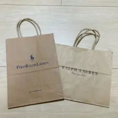Polo Ralph Lauren ショップ袋 2枚セット