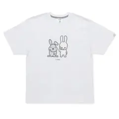 【未使用】CUNE Tシャツ ホワイト うさぎ TBSコラボ