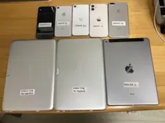 ジャンク8セットiphone,ipad airとandroid tab