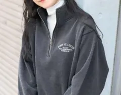 フリークスストア・ヴィンテージハーフジップスウェット