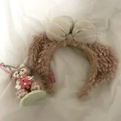 ディズニーシー シェリーメイ カチューシャ　ぬいぐるみキーホルダーセット