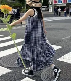 CIAOPANIC チェックワンピース