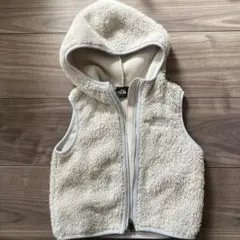 THE NORTH FACE ベビーベスト 90 アイボリー