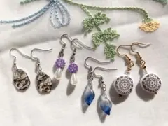 No.383 シンプルピアス まとめ売り お買い得 セール⭐︎