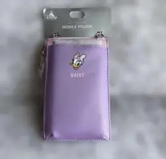 ディズニーストア♡Disney デイジー モバイルポーチ♡パープルラベンダー