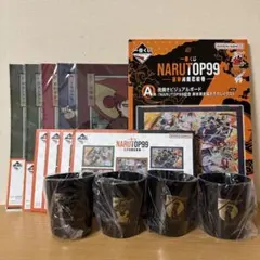 NARUTO 一番くじ NARUTOP99 A賞ビジュアルボード　色紙　他