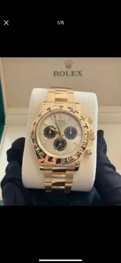 ROLEX ゴールド クロノグラフ 腕時計