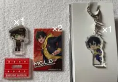 ヒプノシスマイク ヒプマイ ローソン スクエアバッジ アクリルキーホルダー