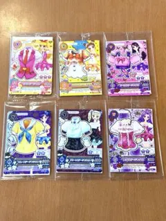 【新品未開封】復刻アイカツ!セブンイレブン オリジナルカード 6種コンプ セット