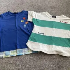クレードスコープ　海の生き物刺繍 Tシャツ 120cm