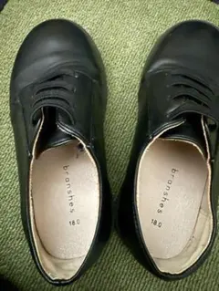 branshes フォーマルシューズ 黒 18センチ