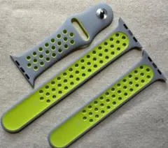 Apple Watch Nike フラットシルバー/ボルト 42MM 純正