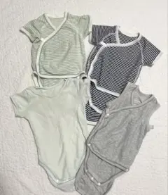 【4枚セット】UNIQLO ユニクロ　肌着　ロンパース　70cm