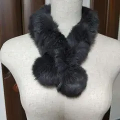 フェイクファーストール　ティペット　襟巻き