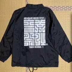 ARABAKI ROCK FEST. ナイロンジャケット ブラック
