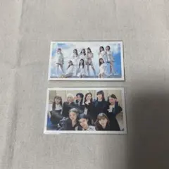 NiziU step and a step blue moon トレカ　all