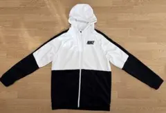 NIKE フルジップパーカー ホワイト/ブラック