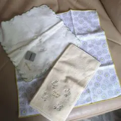 【未使用】renoma他 ハンカチ 3点セット