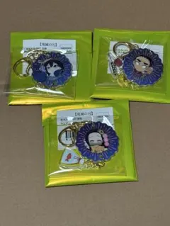 鬼滅の刃 花火大会2025ランダム蓄光アクリルチャーム 禰豆子、小芭内、行冥