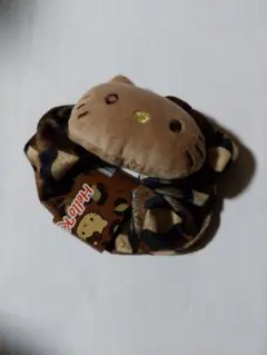 Hello Kitty 迷彩柄ヘアゴム シュシュ