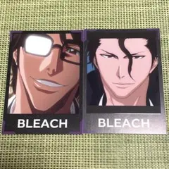 BLEACH ドミノ風アクリルキーホルダー アクブロ 藍染惣右介 グリム