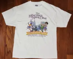 ぷ*う様 90s ノートルダムの鐘 総柄Tシャツ 激レア ヴィンテージディズニー メルカリ