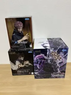 呪術廻戦　脹相　マコラ魔虛羅　虎杖フィギュアセット