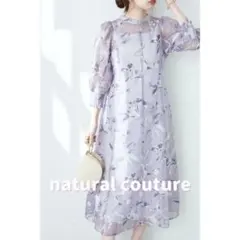 ナチュラルクチュール　オパールフラワー2WAYドレス　ワンピース