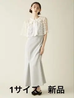 リリーブラウン L.B CANDY STOCK ビジューボレロドレスBLU新品