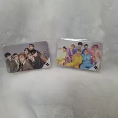 BTS タレントカード 2枚セット