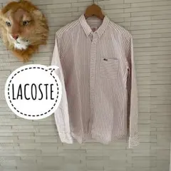 LACOSTE L!VE コットン BDシャツ