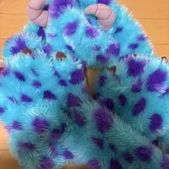 ディズニー モンスターズ・インク サリー　マフラーファンキャップ