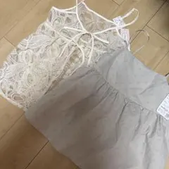 キャミソールビスチェ2点セット