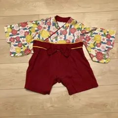【美品】ベビー袴 女の子 80cm
