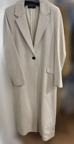 Cristina Gavioli オフホワイトロングチェスターコート