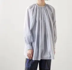 ブルー シャツ レディース