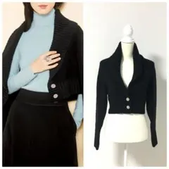 近年美品　FOXEY フォクシー　カシミヤ100% ニット　カーディガン