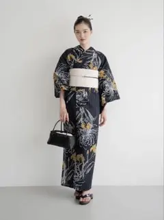 新品未開封　utatane×Acka. 浴衣4set 菖蒲と糸菊 navy 新品未開封［utatane×Acka.］浴衣4set 菖蒲と糸菊 navy - メルカリ